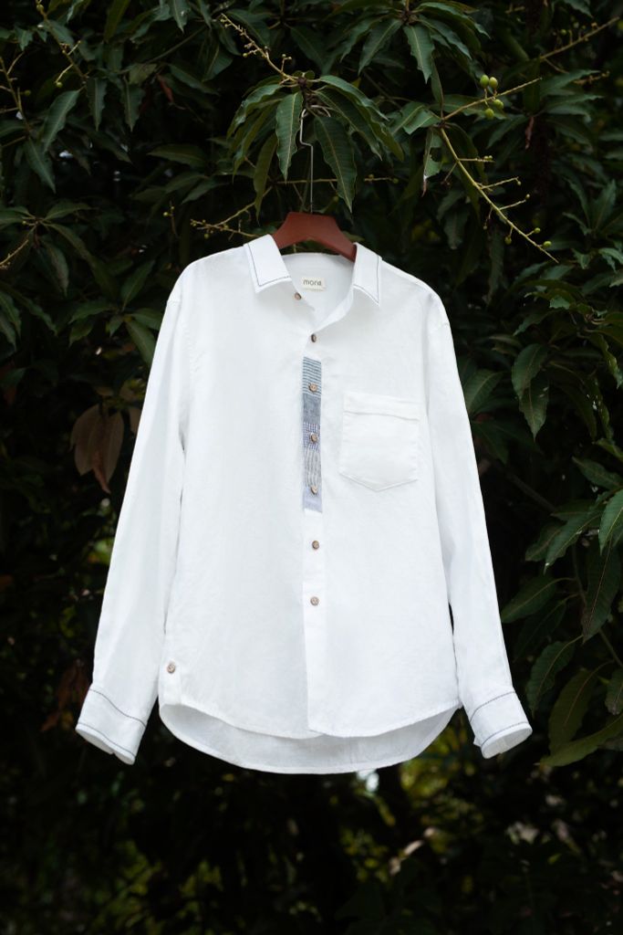 ASM nam can nẹp - Trắng