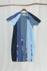 Váy bom can dọc - Navy