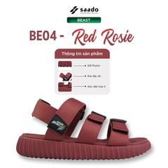 [Beast] BE04 - Red Rosie - Sandal SAADO