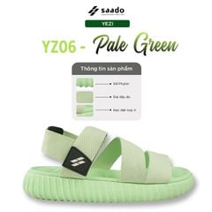 [Yezi] YZ06 - Pale Green - Sandal SAADO