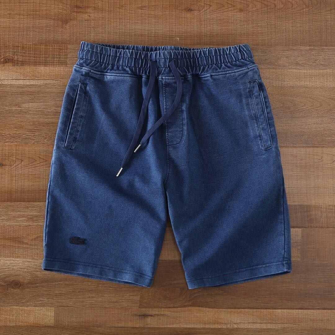 Quần short Denim LC trơn xanh