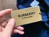 Polo nam cộc tay Burberry trơn tem TB tròn