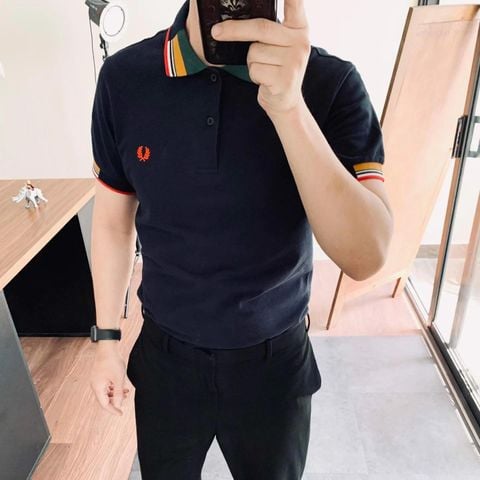 Polo Fred Perry cổ viền nhiều màu