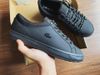 Giày Sneaker Lacoste đen cá sắt