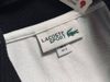 Polo Lacoste trơn chữ ngực 3 màu đỏ đen