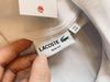 Polo LCST sọc 3 màu chữ lacoste