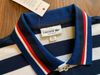 Polo Lacoste cổ kẻ đỏ