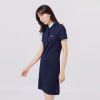 Váy Lacoste cổ phối màu