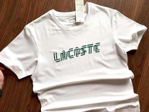 Phông LACOSTE chữ ngang xanh lá