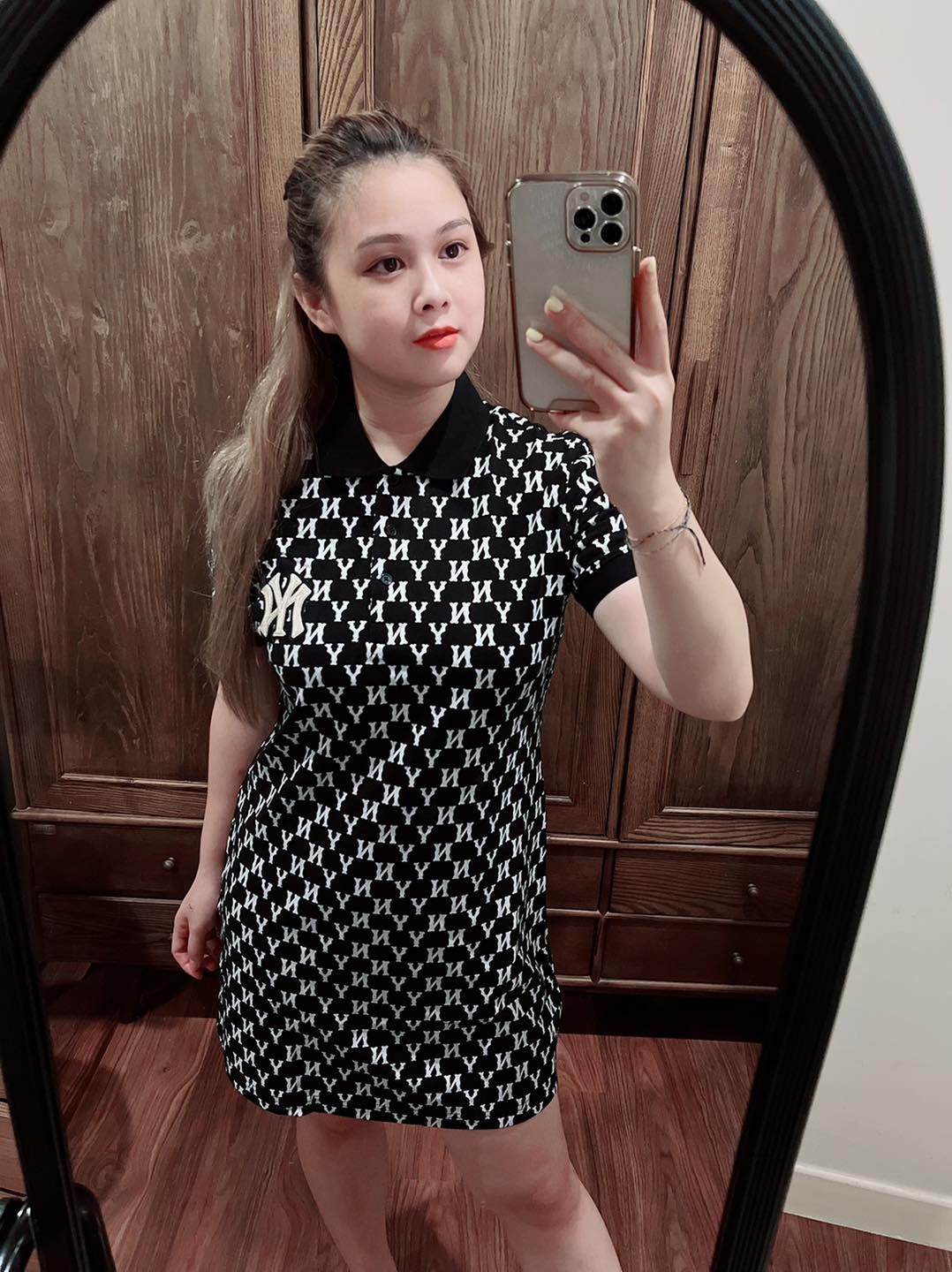 Váy NY dáng xòe Ny thêu tay hàng Qc Shopee Việt Nam #18 Váy NY dáng xòe Ny thêu tay hàng Qc Shopee Việt Nam