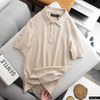 Polo len cộc tay nam  Massimo dutti