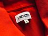 Polo Kenzo nam cộc tay trơn logo hổ cam