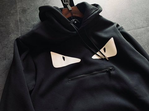 Hoodie FENDI mắt trắng