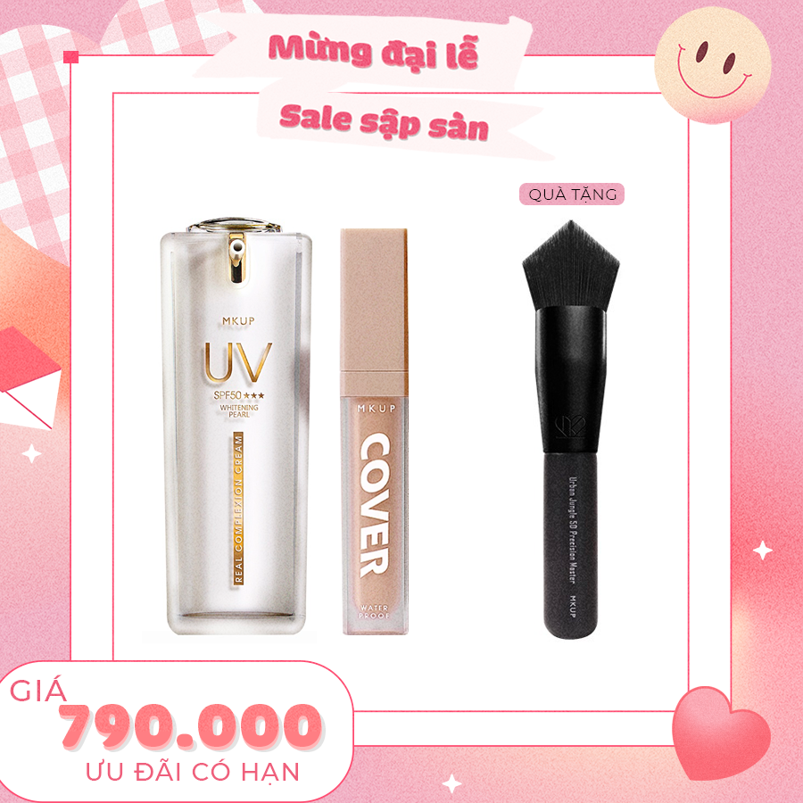 Combo Cho Lớp Makeup mỏng nhẹ - Mua 2 tặng 1