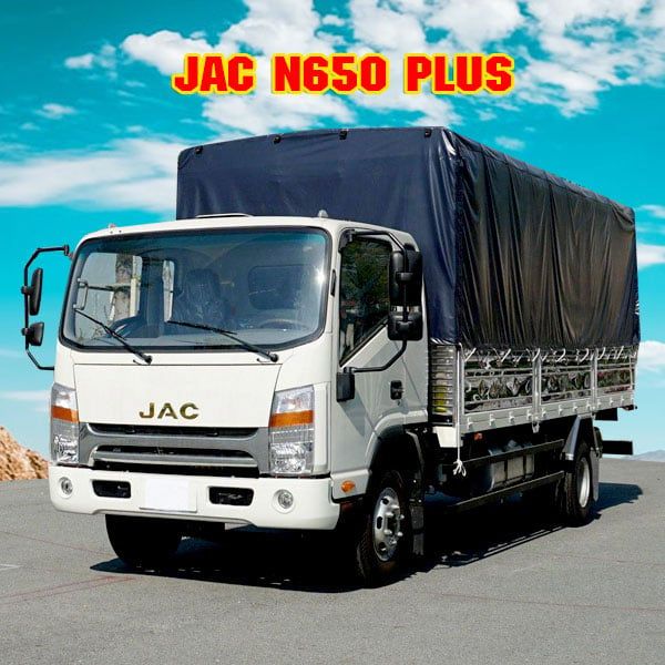 JAC 6T5 THÙNG 6M2 N650 PLUS ĐỘNG CƠ CUMMINS