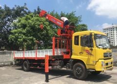 Xe Cẩu 5 Tấn Dongfeng Thùng Dài 8M6