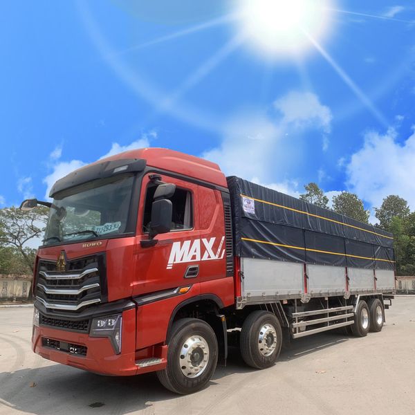XE TẢI HOWO 4 CHÂN BỬNG NHÔM KÈO ĐÀ LẠT