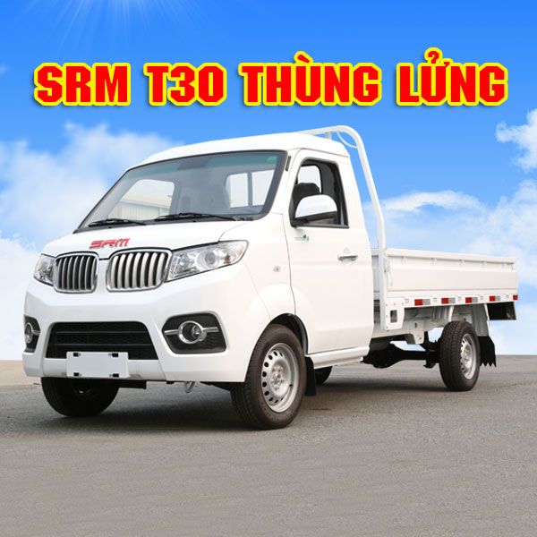 Xe Tải SRM 1 Tấn T30 Thùng Lửng