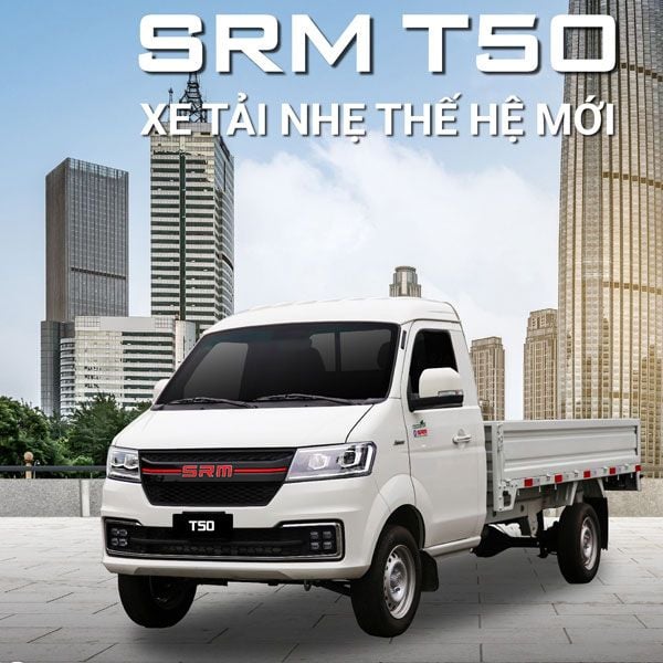 Xe Tải SRM T50 1T25 Thùng dài 3M