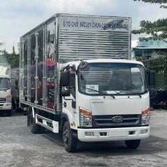xe tải veam chở pallet