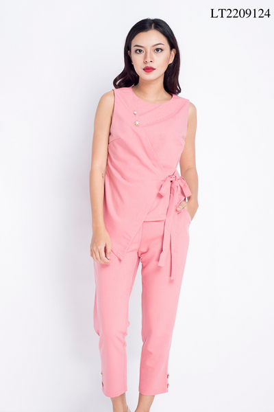 Set bộ vạt xéo hồng LT2209124