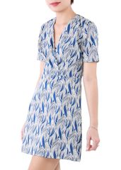 Đầm Lá xanh dương ĐH220993