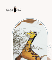 Túi họa tiết con hươu cao cổ