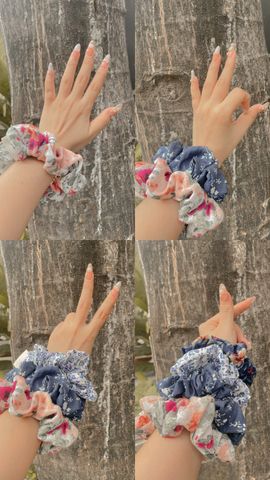 Đồ cột tóc handmade 1