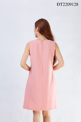 Đầm suông phối lưới ĐT2209128