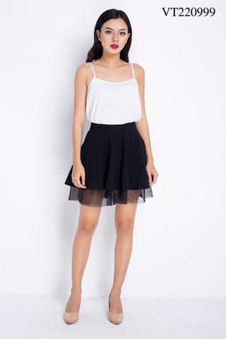 Váy xòe phối lưới VT220999