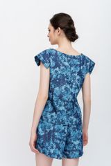 Đồ bộ đùi có tay loang xanh NH141204