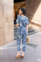 Đồ bộ dài có tay đan dây ngôi sao