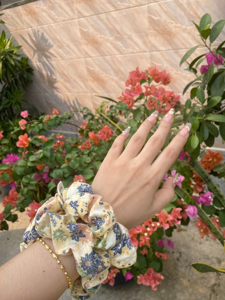 Đồ cột tóc handmade 1