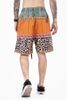 |ORDER|HIRATA AND MACRO LEOPARD PRINT STITCHING CASUAL SHORTS FG P408