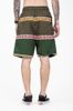 |ORDER|HIRATA AND MACRO LEOPARD PRINT STITCHING CASUAL SHORTS FG P407