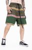|ORDER|HIRATA AND MACRO LEOPARD PRINT STITCHING CASUAL SHORTS FG P407