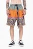 |ORDER|HIRATA AND MACRO LEOPARD PRINT STITCHING CASUAL SHORTS FG P408
