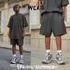 INF®️| QUẦN SHORT NGẮN NỈ FOG COLOR BASIC STREET LOOSE INF 2309