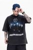 FG®️| BRAND GERMAN CHARIOT TEAM LETTER VINTAGE WASH UNISEX T-SHIRT FG E647