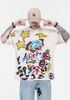 FG®️|  GRAFFITI PRINT UNISEX T-SHIRT FG E684