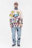 FG®️|  GRAFFITI PRINT UNISEX T-SHIRT FG E684