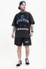 FG®️| BRAND GERMAN CHARIOT TEAM LETTER VINTAGE WASH UNISEX T-SHIRT FG E647