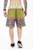 |ORDER|HIRATA AND MACRO LEOPARD PRINT STITCHING CASUAL SHORTS FG P408