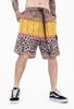|ORDER|HIRATA AND MACRO LEOPARD PRINT STITCHING CASUAL SHORTS FG P408