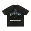 FG®️| BRAND GERMAN CHARIOT TEAM LETTER VINTAGE WASH UNISEX T-SHIRT FG E647