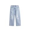 INF®️| QUẦN JEANS RÁCH WASH CỔ ĐIỂN ỐNG ĐỨNG INF 12425
