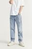 INF®️| QUẦN JEANS RÁCH WASH CỔ ĐIỂN ỐNG ĐỨNG INF 12425