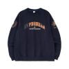 INF®️| ÁO SWEATER DỆT NGANG CỔ TRÒN THÊU CỔ ĐIỂN UNISEX INF 4390