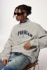 INF®️| ÁO SWEATER DỆT NGANG CỔ TRÒN THÊU CỔ ĐIỂN UNISEX INF 4390