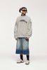INF®️| ÁO SWEATER DỆT NGANG CỔ TRÒN THÊU CỔ ĐIỂN UNISEX INF 4390